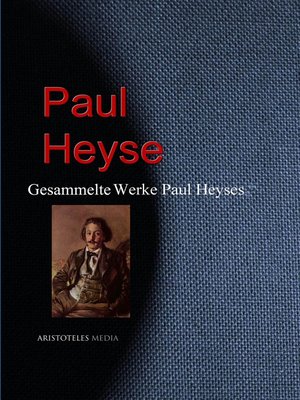 cover image of Gesammelte Werke Paul Heyses